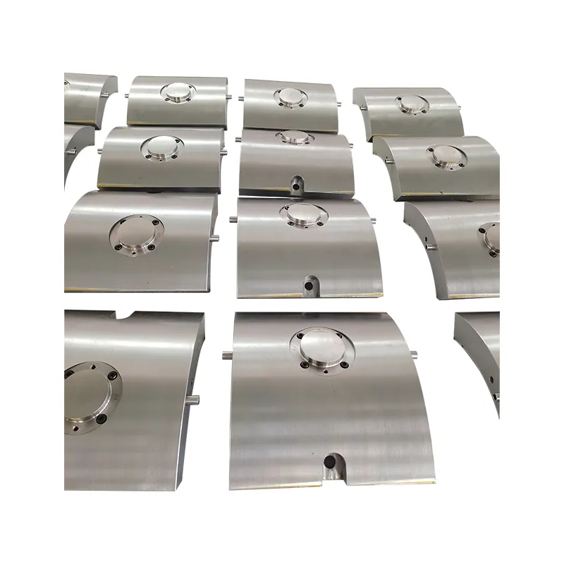 Tilting pad plain bearing